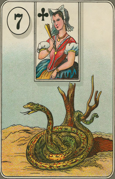 A Cobra, do Lenormand