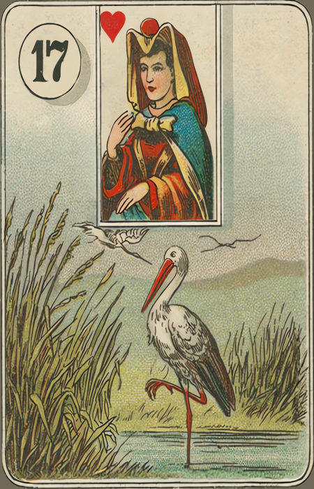 A Cegonha, do Lenormand