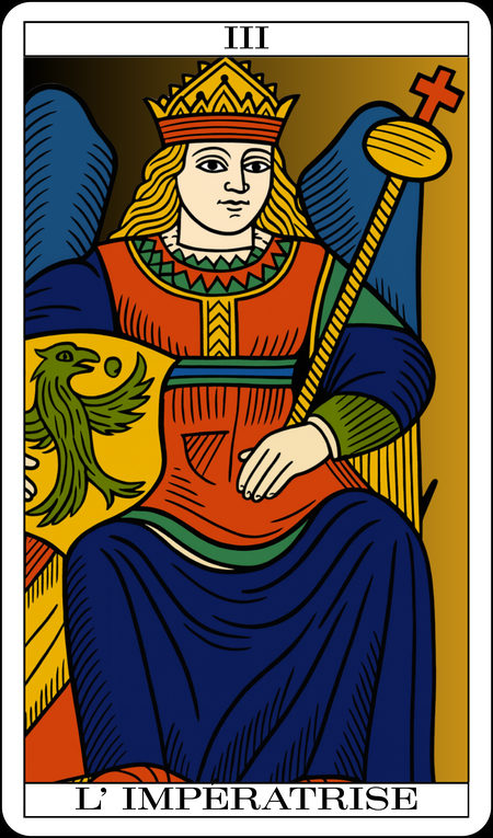 A Imperatriz, do Tarot de Marselha